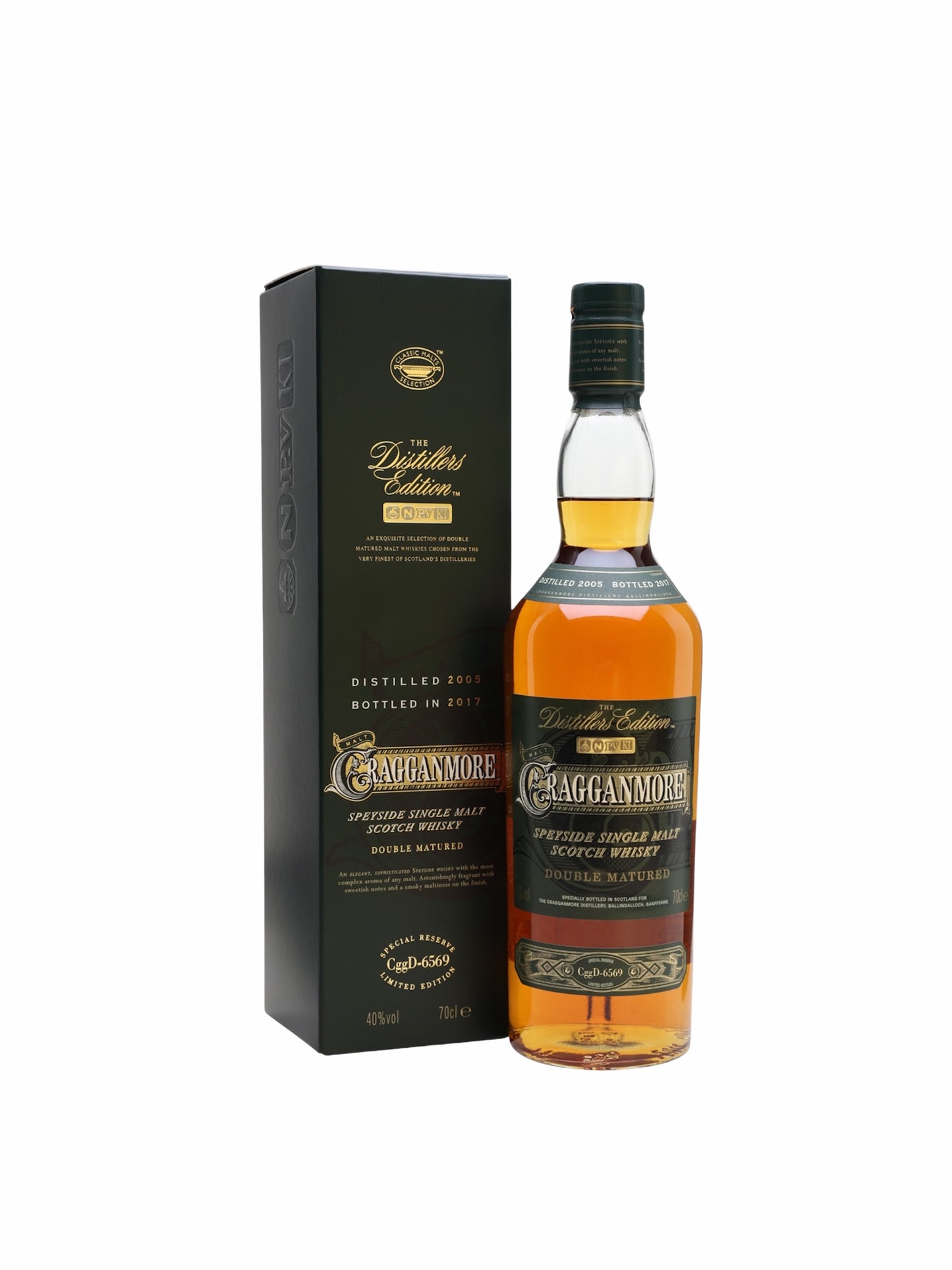 CRAGGANMORE DISTILLERS EDITION 750 ML