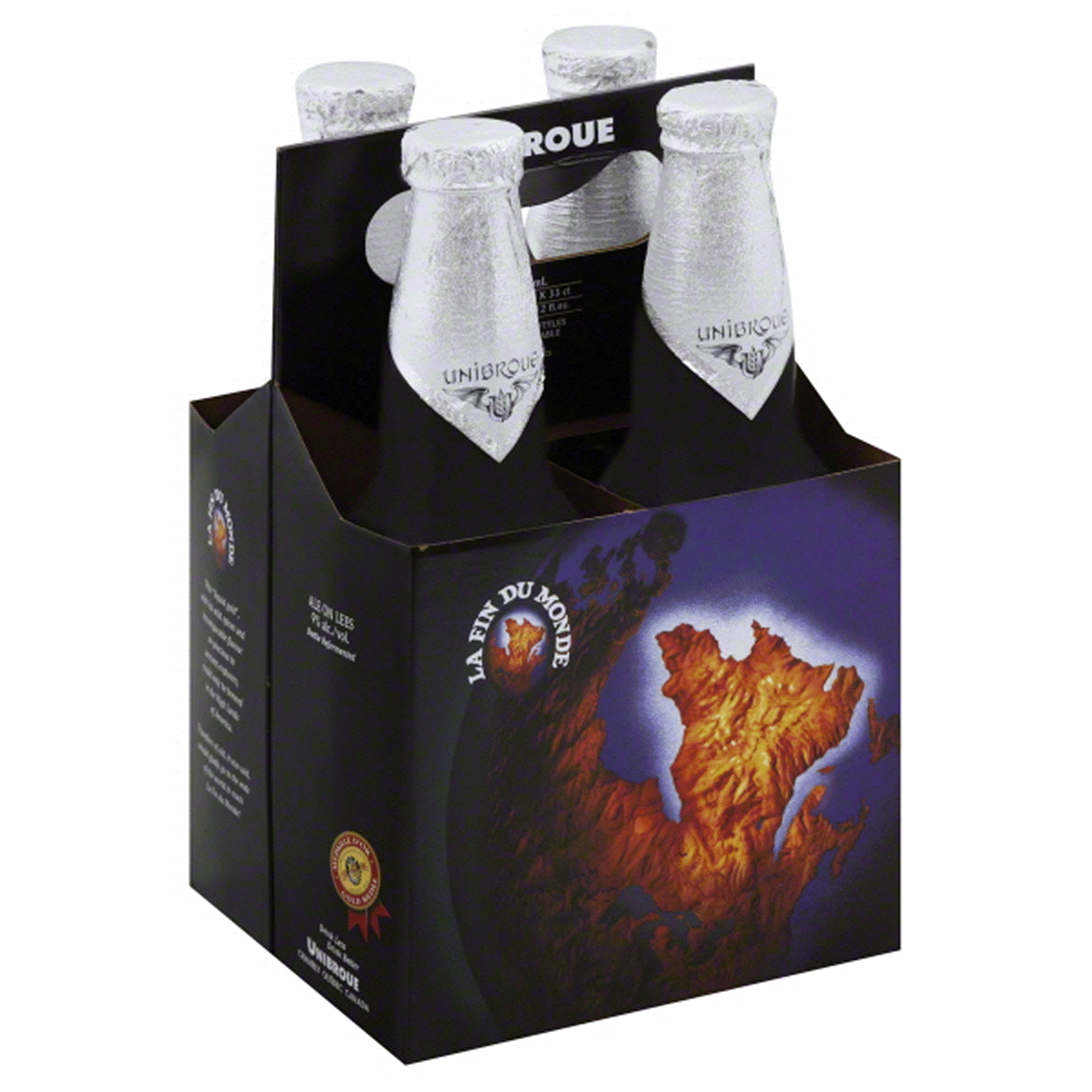 UNIBROUE LA FIN DU MONDE 4 PACK BOTTLES