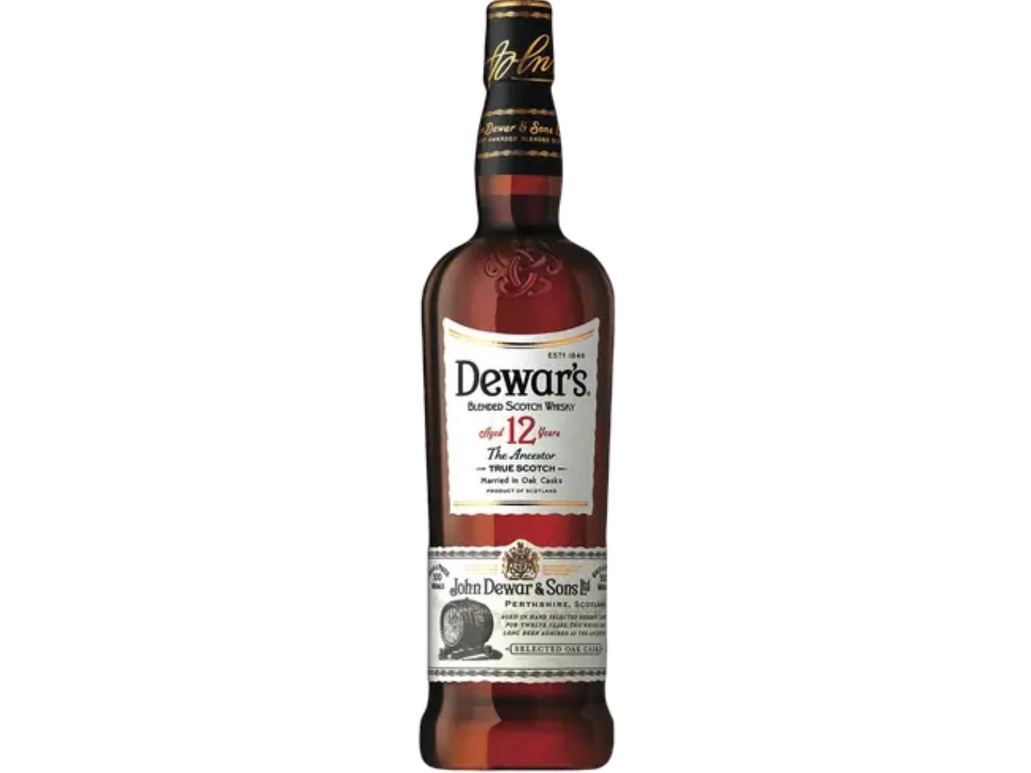 DEWARS 12YR SPECIAL RESERVE 750 ML