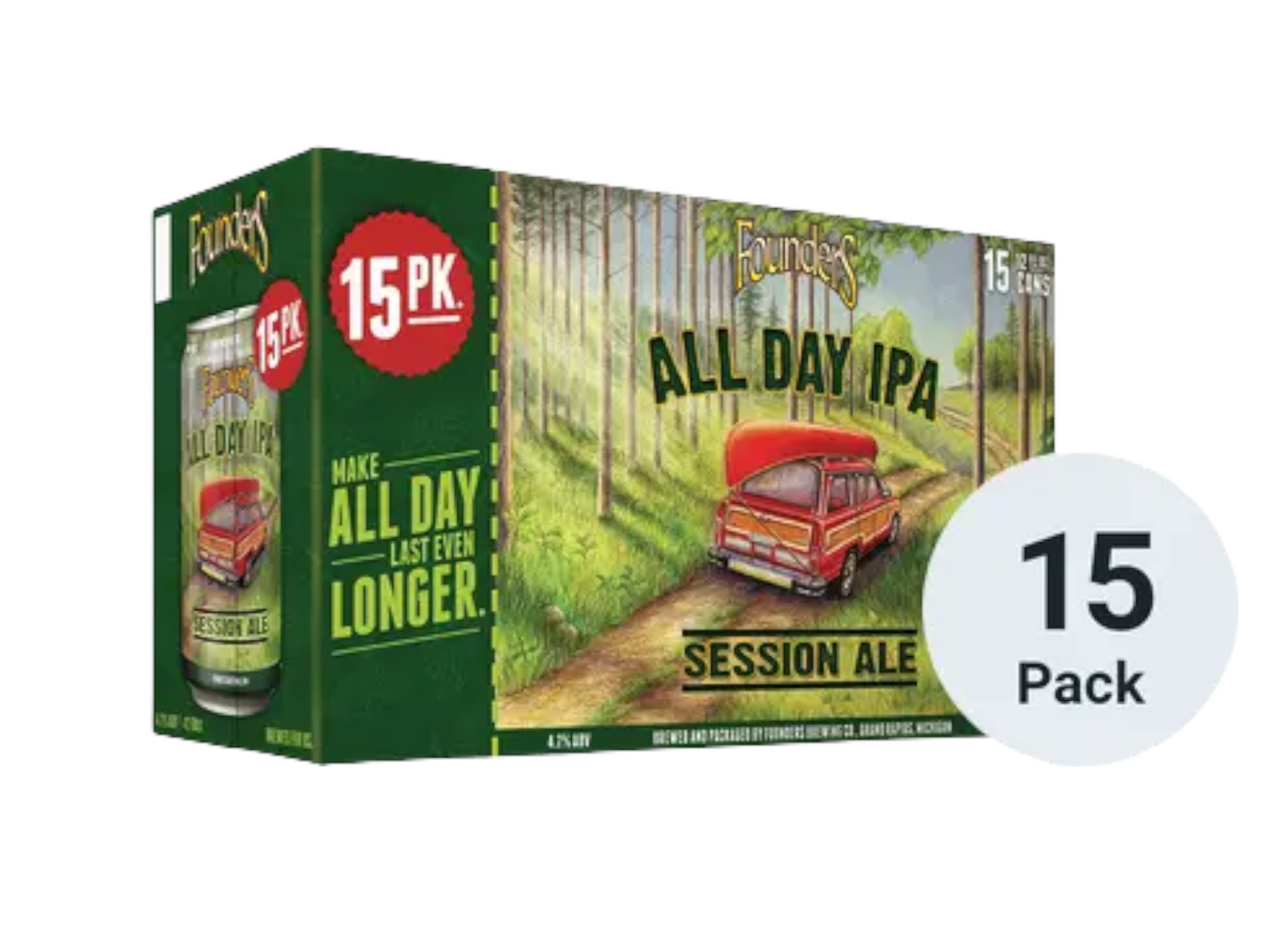 FOUNDERS ALL DAY 15 PACK