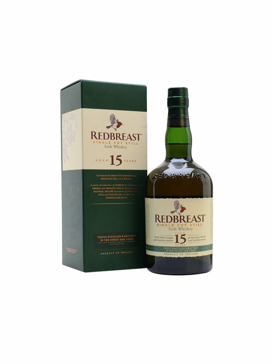 Redbreast 15 Year Old Single Pot Still Irish Whiskey 750ml