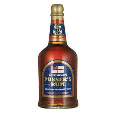 BRITISH NAVY PUSSER'S RUM 750 ML