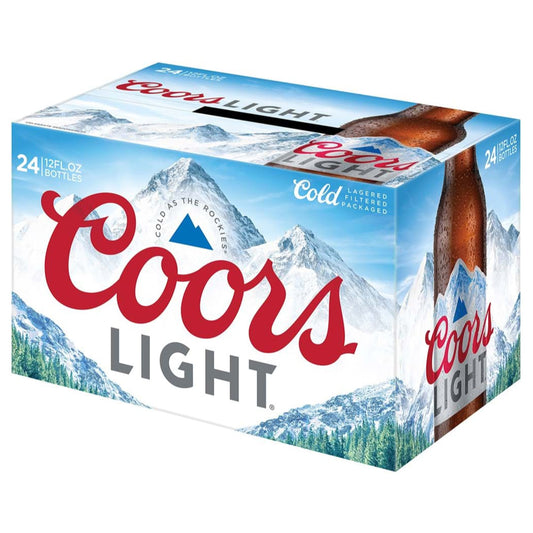 Coors Light Beer 12-Oz Can 24-Pack