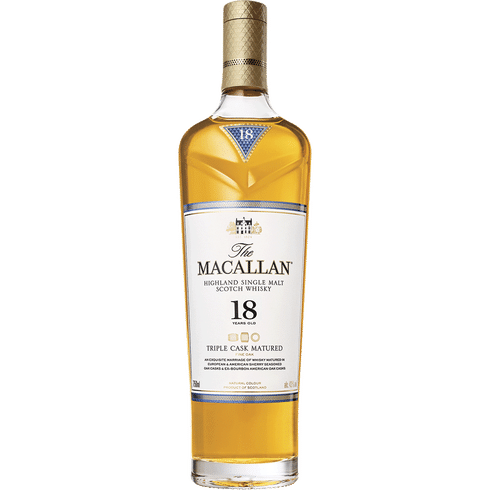 Macallan 18 Year Old Sherry Oak Single Malt Scotch Whisky 750ml