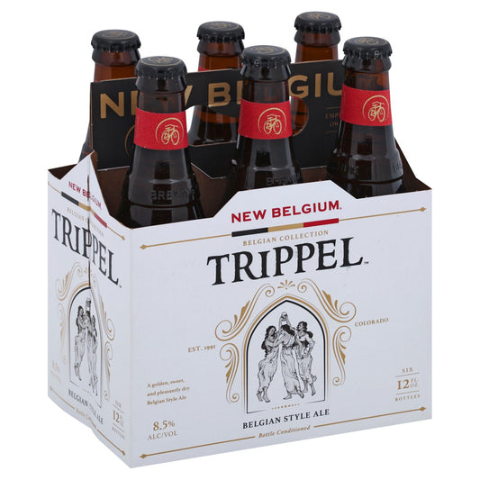 New Belgium Brewing Trippel Belgian Style Ale Beer 12-Oz Bottle 6-Pack