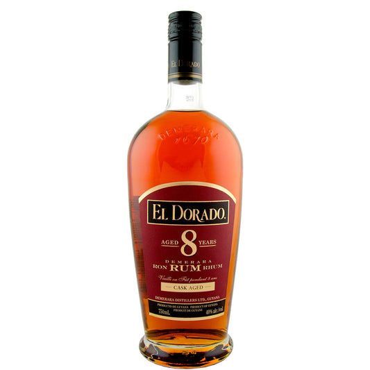 EL DORADO AGED 8 YEARS 750 ML