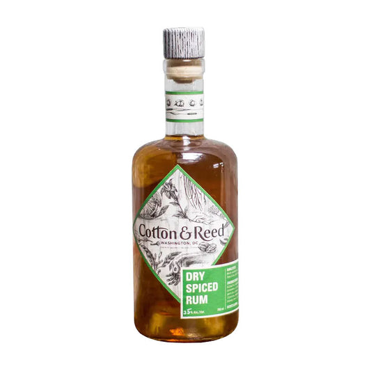 Cotton & Reed Dry Spiced Rum 750ml