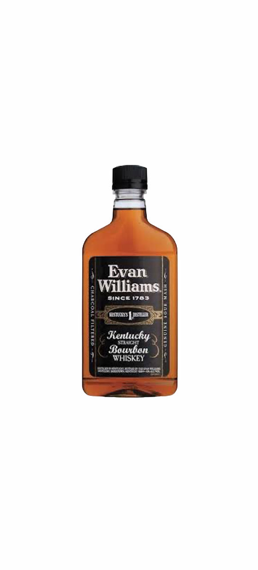 Evan Williams Black Label Kentucky Straight Bourbon Whiskey 375ml