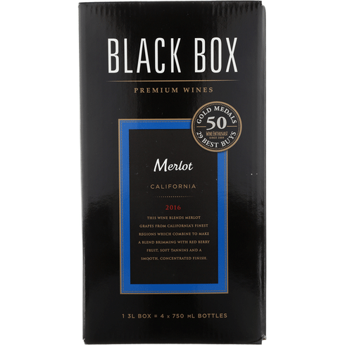 BLACK BOX MERLOT 3 LTR