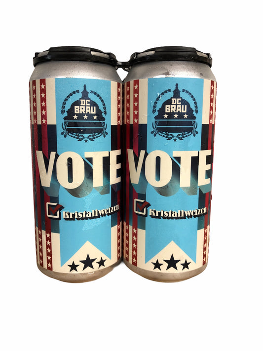 DC BRAU VOTE 4 PACK 16 OUNCE