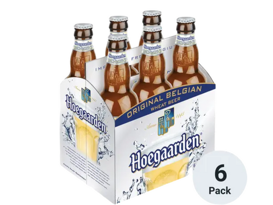 Hoegaarden White Beer 11.2-Oz Bottles 6-Pack