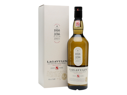 Lagavulin 8 Year Old Single Malt Scotch Whisky 750ml