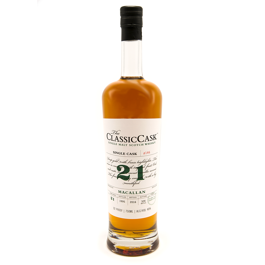 THE CLASSIC CASK MACALLAN 21 YEARS 750 ML