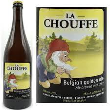 Brasserie d'Achouffe Chouffe Blond Golden Ale Beer 4-Pack Bottles