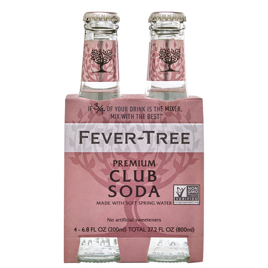 FEVER TREE CLUB SODA 4 PACK