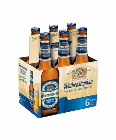 WEIHENSTEPHANER ORIGINAL 6 PACK BOTTLES