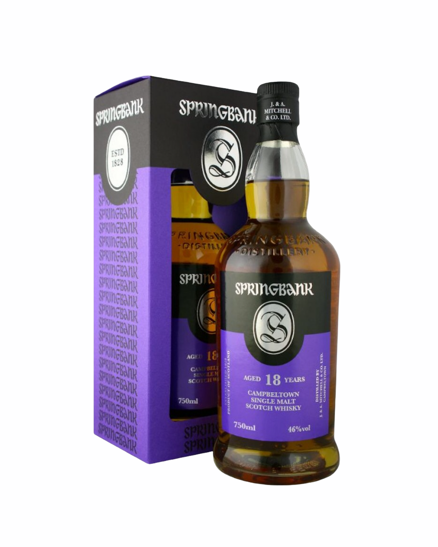 SPRINGBANK 18 YEAR OLD 750 ML