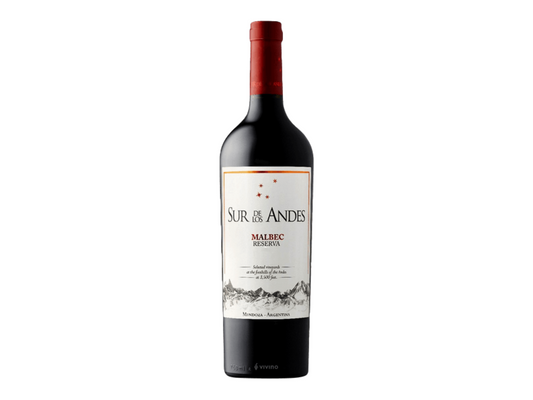 SUR DE LOS ANDES MALBEC 750 ML