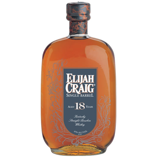 Elijah Craig 18 Year Old Single Barrel Straight Bourbon Whiskey 750ml