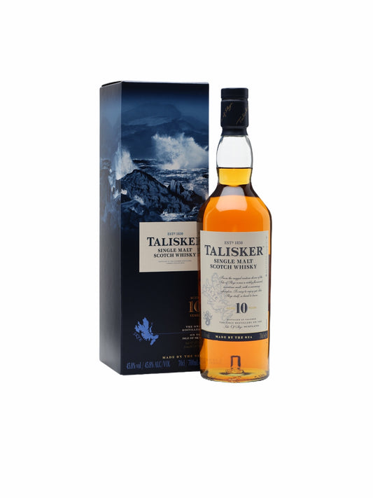 Talisker 10 Year Old Single Malt Scotch Whisky 750ml