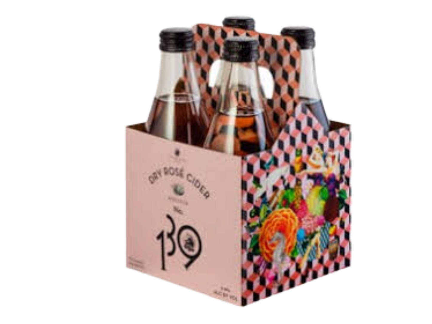 Wolffer Estate No. 139 Dry Rose Cider 4-Pack