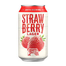 ABITA STRAWBERRY LAGER 6 PACK CAN