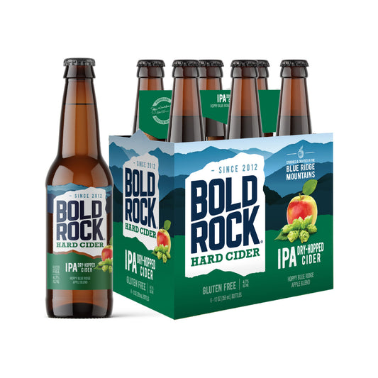 Bold Rock Virginia India Pressed Apple Hard Cider 6-Pack
