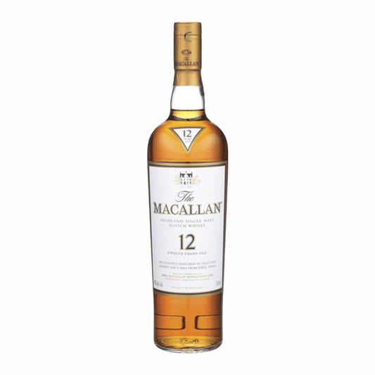 The Macallan Sherry Oak Cask 12 Year Old Single Malt Scotch Whisky 750ml