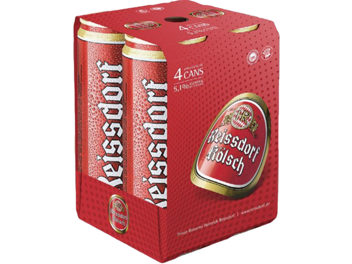 Reissdorf Kolsch Bier Cans 4-Pack