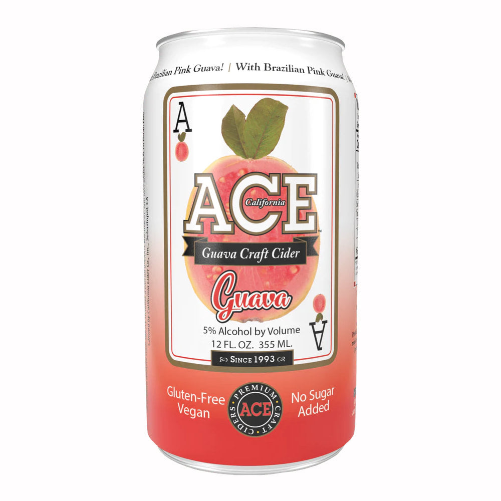The California Cider Ace Guava Cider Can