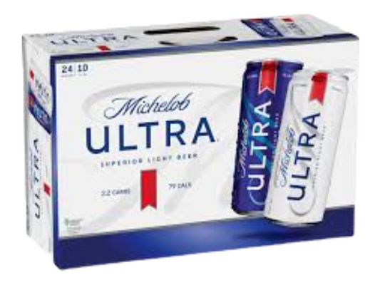 Michelob Ultra Light Beer 12-Oz Can 24-Pack