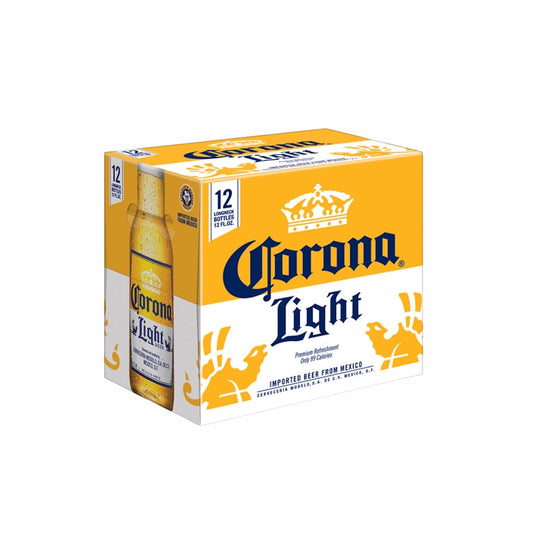 CORONA LIGHT 12 PACK BOTTLES 12 PACK CANS