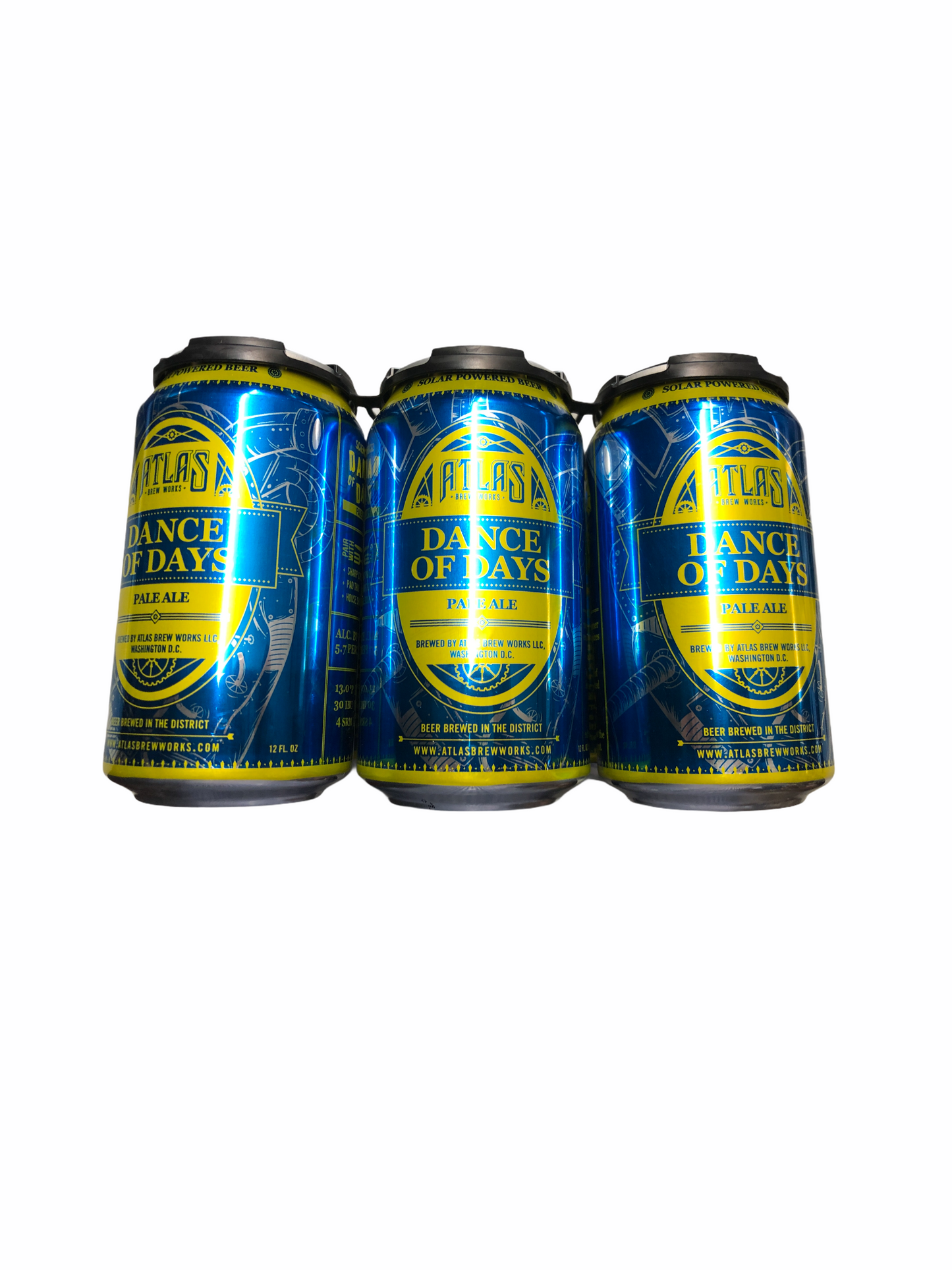 Atlas Brew Works Dance of Days Citra Mosaic Pale Ale Beer 12-Oz Can 6-Pack
