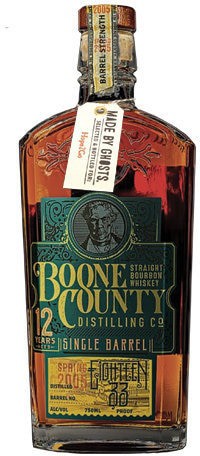 BOONE COUNTY DISTILLING CO. 12 YEAR SINGLE BARREL 750 ML