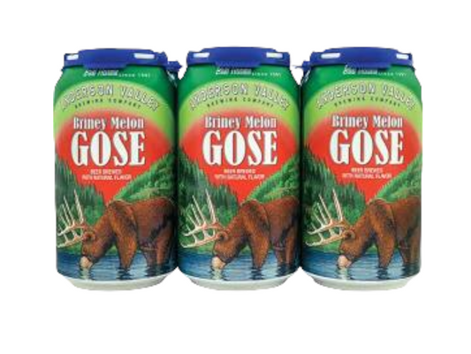 ANDERSON VALLEY BRINLEY MELON GOSE 6 PACK BOTTLES