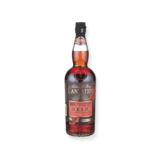 C. Ferrand Plantation O.F.T.D. Old Fashioned Original Dark Overproof Rum 1Ltr