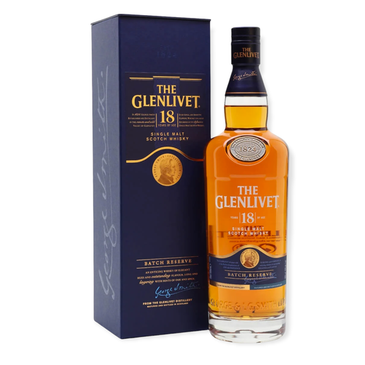 The Glenlivet 18 Years Old Single Malt Scotch Whisky 750ml