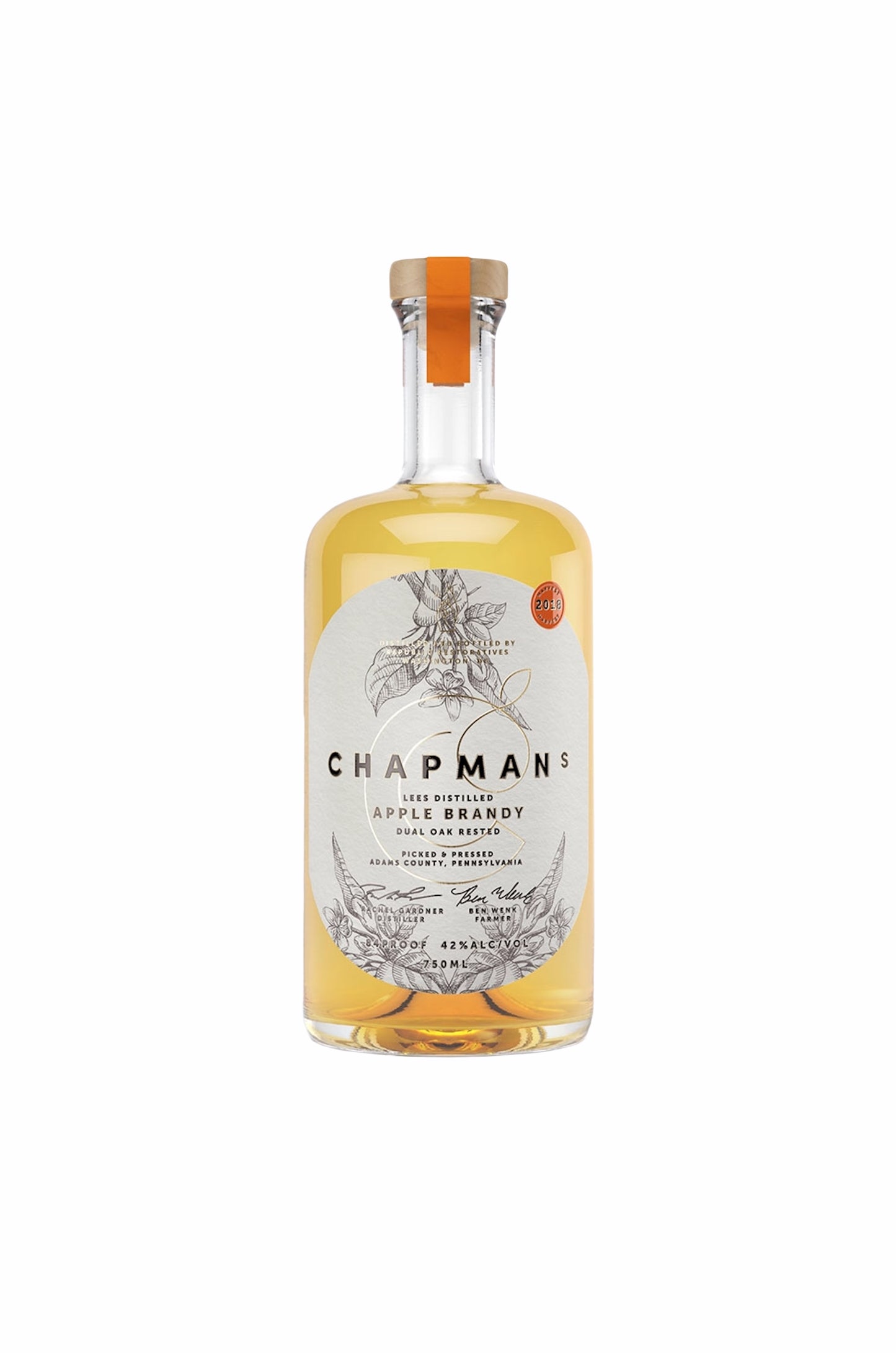 REPUBLIC RESTORATIVES CHAPMANS APPLE BRANDY 750 ML