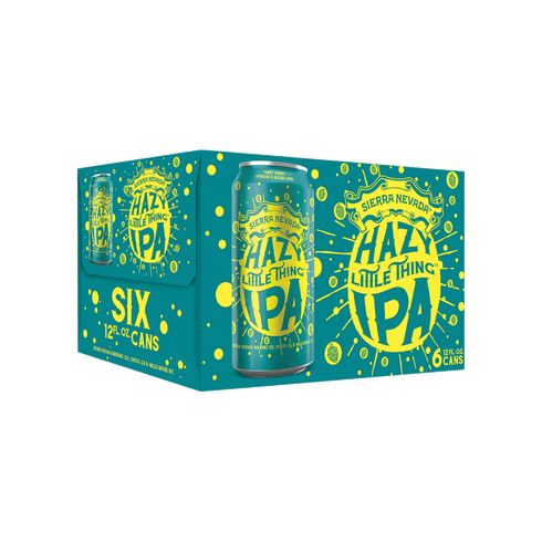 Sierra Nevada Brewing Hazy Little Thing India Pale Ale Beer 12-Oz Can 6-Pack