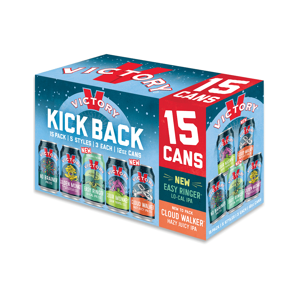 VICTORY KICK BACK 15 PACK 15 PACK CANS
