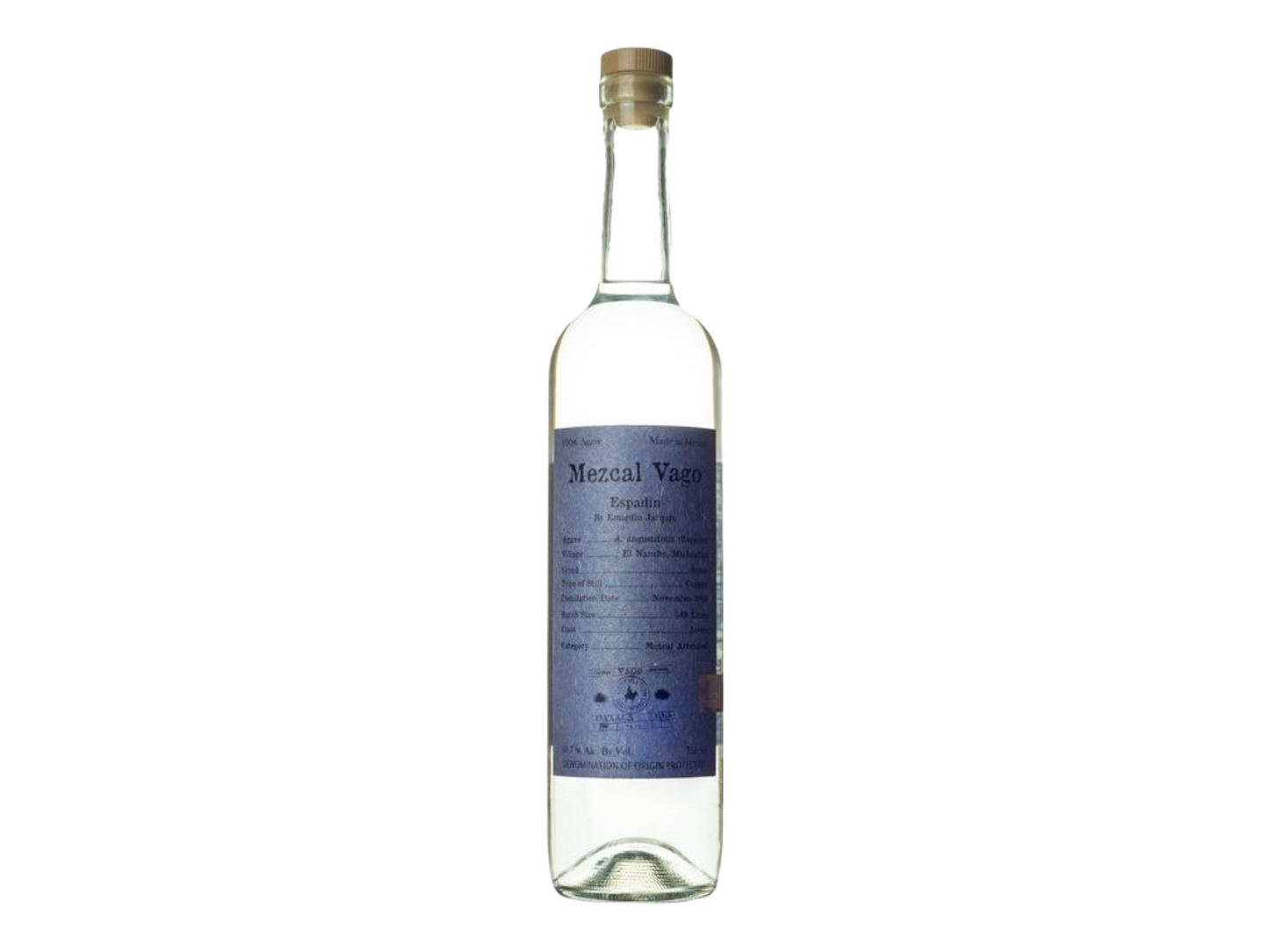 MEZCAL VAGO ESPADIN 750 ML
