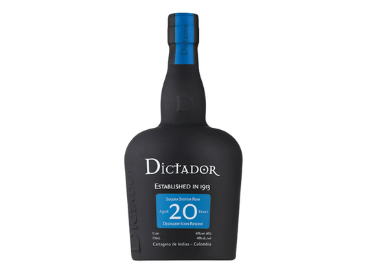 Dictador Solera System Icon Reserve Destillery 20 Year Old Rum 750ml
