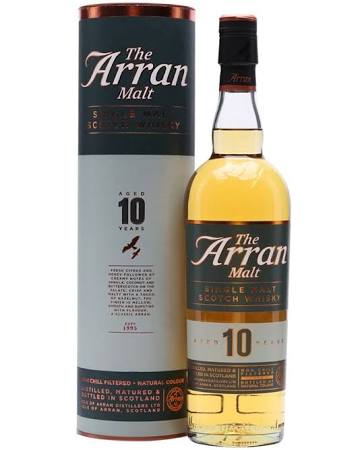 THE ARRAN MALT 10 YEAR OLD 750 ML