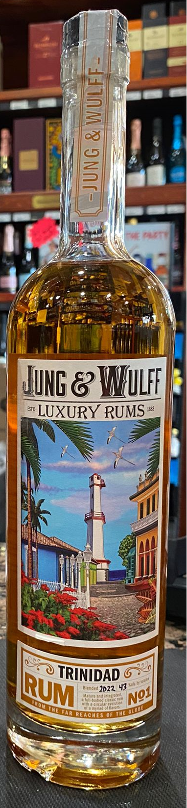 Jung & Wulff Luxury Rums No.3 Trinidad Rum 750ml