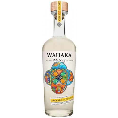 Wahaka Mezcal Abocado Con Gusano Reposado 750ml